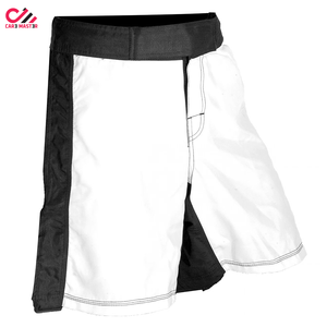 Shorts MMA pour hommes 100% coton, décontractés, conçus pour l'entraînement intense, le sparring et les séances de gym, offrant une liberté de mouvement et un confort optimal. - Product Image 3