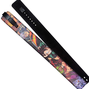 Cinturón de Gimnasio de Cuero Personalizado para Levantamiento de Pesas y Fisicoculturismo, Antideslizante, Ajustable, Protección Integral, Logotipo Personalizado Geo - Product Image 4