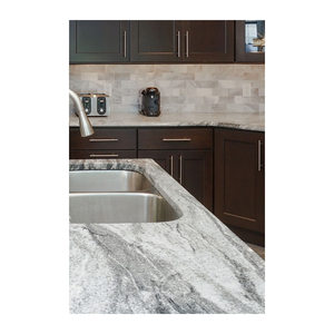 Dalles de granit gris poli pour comptoirs de cuisine, meubles-lavabos de salle de bain à prix abordable - Product Image 1