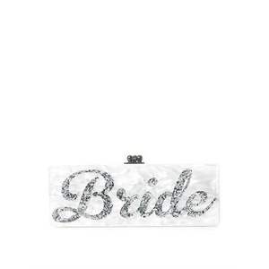 Pochette de soirée de luxe en résine pour femmes pour décorations de mariage - Product Image 1