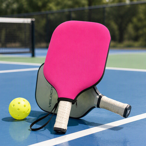 Housse de protection imperméable en néoprène pour raquette de pickleball avec fermeture éclair, étui portable pour sports de plein air - Product Image 6