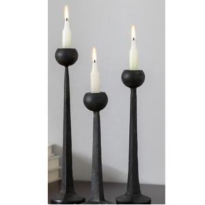 Bougeoirs longs en métal nordique de haute qualité pour un usage domestique Décoration de table de Noël Ambiance d'éclairage au prix de gros - Product Image 2