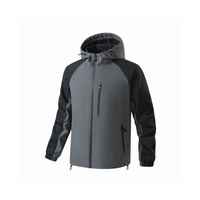 Fournisseur en gros de vestes softshell unisexes pour hommes, respirantes, décontractées, d'hiver, avec fermeture éclair