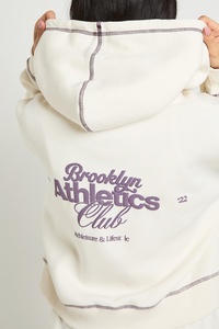 Custom <b>Womens</b> Zipper Tracksuit DTF OEM Personalized Casual Polyester Cotton Two Piece Set <b>Jacket</b> Pants Street Wear Clothing - Product Image 3
