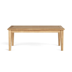 Classic Rectangular Outdoor Premium Solid <b>Teak</b> Best Romo <b>Teak</b> Rectangular Slatted Coffee <b>Table</b> Wholesale Patio <b>Garden</b> Furniture - Product Image 1