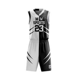 Maillot de basket-ball réversible, design personnalisé, séchage rapide, pour clubs et équipes - Product Image 5