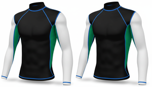 Fabricant OEM de vêtements de sport, rashguard à manches longues en sublimation 3D, rashguard MMA pour hommes, respirant - Product Image 5