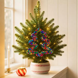 Adorno Colgante de Aluminio Metálico para Árbol de Navidad en Oferta |   Campanas de Navidad Multicolores para Decoración Festiva del Hogar y Fiestas - Product Image 4