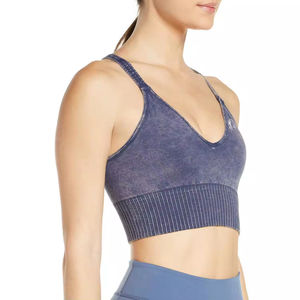 Soutien-gorge de sport personnalisé pour femme, respirant, push-up, pour le yoga, fabriqué au Pakistan, marque privée. - Product Image 1