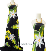 Pareo de Sarong hecho a mano, flor Tropical de diseño, ropa de moda de playa de Bali, surtido de colores aleatorios