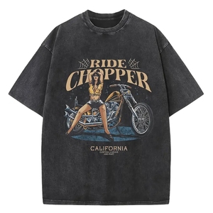 T-shirt graphique DTG personnalisé surdimensionné en maille respirante, délavé à l'acide, style streetwear, pour homme – Ensemble de chemises de haute qualité - Product Image 4