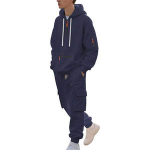 Pantalones Deportivos de Forro Polar Grueso de Algodón/Poliéster para Hombre, Estilo Hip Hop, Transpirables, de Secado Rápido, para Invierno - Product Image 3