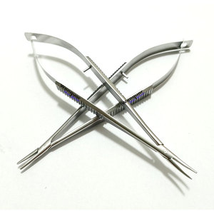 ที่จับเครื่องมือจัดฟันแบบ Castroviejo พร้อมตัวล็อค อุปกรณ์ผ่าตัด - Product Image 3