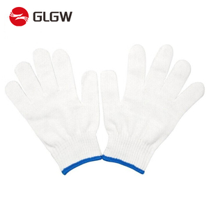Guanti da Lavoro in Cotone Bianco Economici all'Ingrosso, Protezione per Pollice, Leggeri per <span class=keywords><strong>Lavori</strong></span> di Costruzione e Pittura - Product Image 2