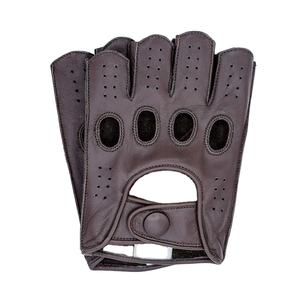 Gants de musculation unisexes en cuir PU, haute qualité, pour cyclisme, compatibles écran tactile, écologiques, thermiques, respirants, demi-doigts, vente en gros - Product Image 4