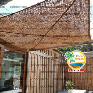 COIR SUN SHDAE <b>SAIL</b> 3*4M RECTANGULAR UV RESISTANT BEACH for OUTDOOR ACTIVITIES - Product Image 1