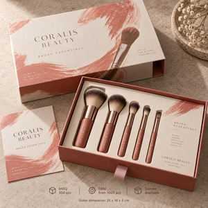 Boîte d'emballage coulissante personnalisée CORALIS Brush Essentials - Product Image 6