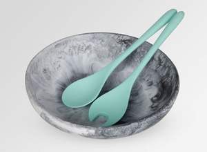 Tazón de Resina Hecho a Mano, Colorido y Personalizable, de la Mejor Calidad, con Servidor de Ensalada para Dulces, Chocolates y Joyería - Product Image 3