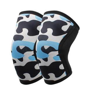 Genouillères en néoprène ergonomiques, épaisses, antidérapantes, entièrement personnalisables avec logo, pour le sport d'hiver, protection professionnelle Zebra Sports - Product Image 3