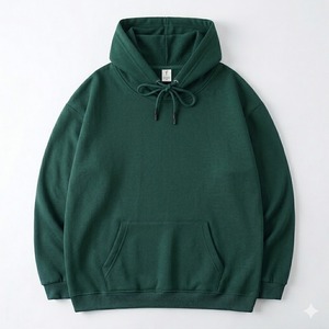 Sudaderas con Capucha Extra Grandes para Hombre, Personalizadas con Logotipo Bordado, Suministro ODM, 100% Algodón, Gruesas, Ecológicas - Product Image 4