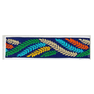 KVR High Quality Wrap Jacquard Elastic <b>Webbing</b> Lurex Polyester Nylon Stock Pattern Elastic Band - Product Image 1