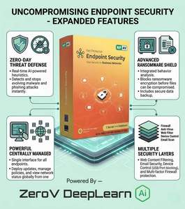 Net Protector Endpoint Security Business, Software de Administración Basado en Servidor para 25 Usuarios, 1 Año, para Protección de Redes Empresariales - Product Image 3