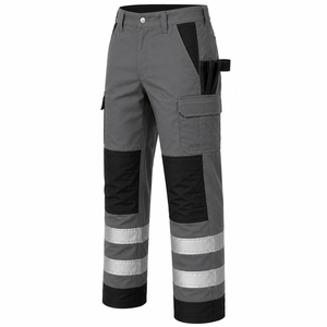 Custom Logo Mens <b>Cargo</b> <b>Work</b> <b>Pants</b> High Visibility Tape Knee Pad Pockets Safety Trousers Custom Hi Vis Workwear Mining <b>Pants</b> - Product Image 5