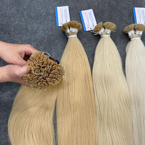 Extensiones de Cabello Liso con Punta Plana en Oferta, 100% Cabello Humano Vietnamita, Múltiples Colores Claros, Proveedor de Cabello - Product Image 6