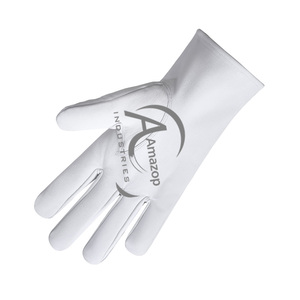 Gants de Cérémonie en Cuir Blanc de Haute Qualité pour Chapitre Royal Arch, Régalia Maçonnique, Gants de Grand Prêtre - Product Image 4