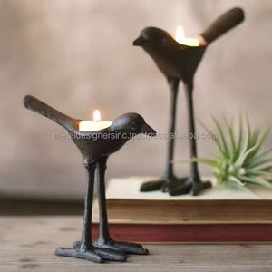 <b>Silver</b> Luxury Aluminium Iron <b>Candlestick</b> Holder for 4 Candles for Home Decor and Christmas Gifts - Product Image 4