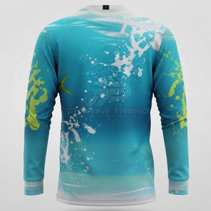 Camisa de Pesca con Protección Solar UPF 50, Personalizada, con Tela Transpirable, Mangas Largas, Cierre de Botones, Tallas Grandes, Diseño Deportivo Ligero - Product Image 2