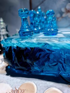 High Quality Custom Resin <b>Chess</b> <b>Board</b> Box <b>Chess</b> Game <b>Set</b> Luxury <b>Chess</b> Piece High Selling Belladec Handmade Artistic - Product Image 1
