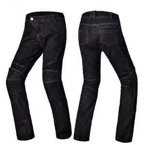Pantalones vaqueros de moto al por mayor 2026: Jeans casuales vintage rectos para motociclista, a prueba de caídas, para hombre - Product Image 1