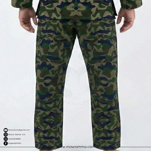 ชุดยิวยิตสูมาตรฐาน IBJJF ผ้าฝ้าย 100% ทอลายเพิร์ลวีฟ ปักโลโก้ได้ตามต้องการ ชุดยิวยิตสูบราซิลสำหรับมืออาชีพ ชุดยูนิฟอร์มสำหรับการต่อสู้ชายหญิง - Product Image 6