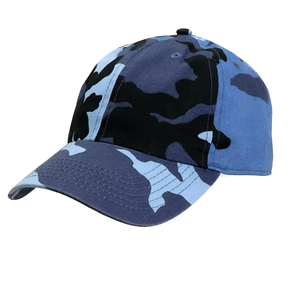 100% Cotton Premium Classic 5-Panel Baseball <b>Cap</b> Unisex Adjustable Quick Dry Breathable Customizable Washed Vintage Dad <b>Hat</b> - Product Image 2