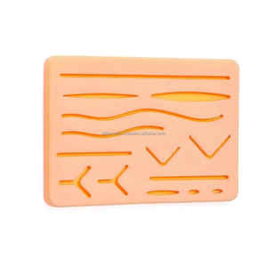 ชุดแผ่นเย็บแผลสำหรับนักเรียนสัตวแพทย์และแพทย์ที่มีบาดแผล14แผลก่อนการตัดได้รับการรับรอง CE อุปกรณ์การฝึกอบรมผลิตฉลากส่วนตัว - Product Image 3