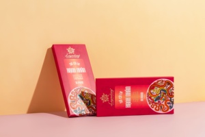 Barre de chocolat noir 85% aux amandes, produit OEM, chocolats et confiseries en gros - Product Image 2