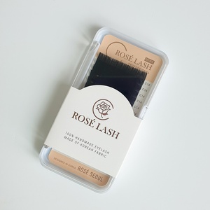Extensions de cils naturels en vison noir mat et doux, extensions de cils en soie de vison noir mat 0.07 pour volume - Product Image 1