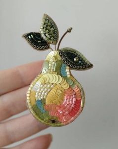 MD HANDICRAFTS Floral Embroidery Beaded Brooch Handmade Designer Fashion Jewelry Unisex <b>Wedding</b> & Engagement Gift - Product Image 3