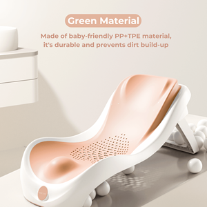 Polka Tots Tiny Tubsy Baby Bather Support de bain nouveau-né-Rose - Product Image 3