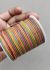 Hecho a mano 5mm patrón redondo cuero de vaca Bolo cordón fuerte suave 1-4mm accesorios de joyería para la moda esencial para la fabricación de joyas - Product Image 4