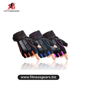 Gants de fitness demi-doigts en cuir PU, avec sangle de poignet réglable, légers, pour la musculation et les sports – Offre Spéciale - Product Image 6