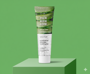 Gel Apaisant Coréen Fonctionnel à l'Aloe Vera Supercritique 50g (1.76 oz) Éclaircissant & Anti-rides - Product Image 1