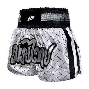 Pantalones Cortos de Boxeo de Diseño Profesional y Estilo Moderno, Spandex/Poliéster, Transpirables, de Secado Rápido, Colores Personalizados para Hombre, Venta de Fábrica - Product Image 2