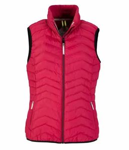Chaleco Acolchado Beige para Hombre con Cierre de Cremallera, Cuello Alto, Relleno de Poliéster Cortavientos, Chaqueta Casual de Invierno - Product Image 5