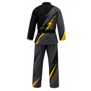 Custom Made BJJ Fighting Wear and Karate Fighting Uniforms Durable Heavy Duty Fighting Wear Tailored for Optimal Performance - Product Image 3