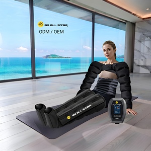 Air Wave 6-Chamber Leg Massager with 8 Modes & Timing Control USB Rechargeable for Leg Relaxation by As ALL <b>STAR</b> - Product Image 1