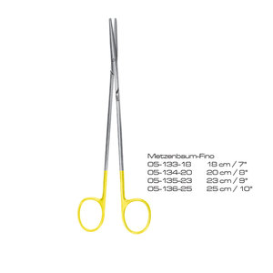 Ciseaux Metzenbaum-Fino, instruments chirurgicaux de précision, acier inoxydable, ensemble d'instruments certifiés ISO13485 pour tissus délicats - Product Image 5