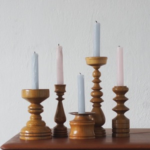 Portavelas de Madera Hecho a Mano, Soporte Redondo para Velas de Madera, Linterna Decorativa Artesanal Marrón para Decoración del Hogar - Product Image 2