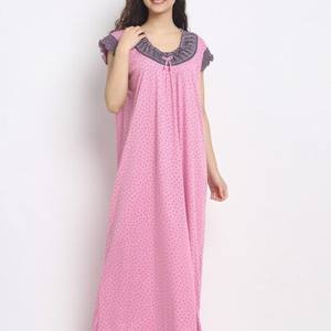 Chemise de nuit de luxe en dentelle, élégante, en tissu modal, douce pour la peau, grande taille, respirante, pour la maison au quotidien - Product Image 3